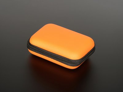 Maker-Friendly Zipper Case - Orange