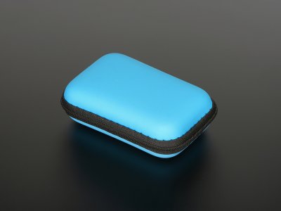 Maker-Friendly Zipper Case - Light Blue