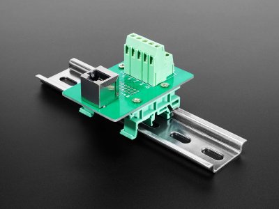 DIN Rail RJ-45 To Terminal Block Adapter