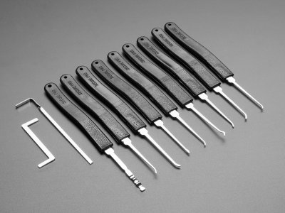 Basic Lock-sport Pick Set - 9 Picks and 2 Wrenches