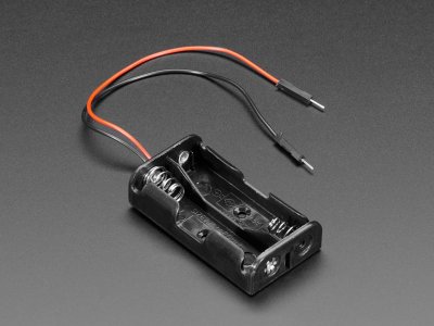 2 x AA Battery Holder with Premium Jumper Header Wires