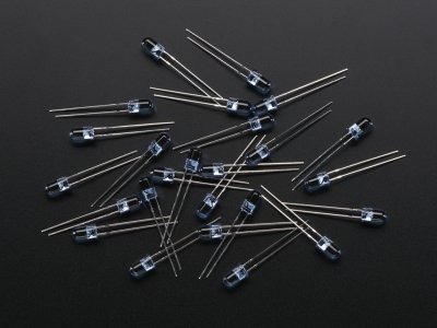 Super-bright 5mm IR LED (25 pack)