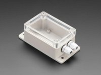 Flanged Weatherproof Enclosure With PG-7 Cable Glands