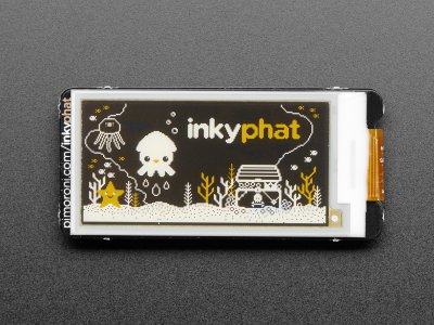 Pimoroni Inky pHAT - 3 Color eInk Display