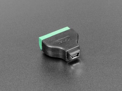 USB Mini B Female Socket to 5-pin Terminal Block