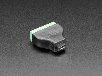 USB Micro B Female Socket to 5-pin Terminal Block