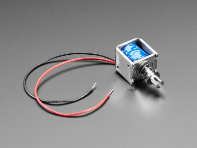 Medium Push-Pull Solenoid - 5V or 6V