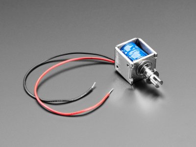 Medium Push-Pull Solenoid - 5V or 6V