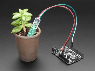 Adafruit STEMMA Soil Sensor - I2C Capacitive Moisture Sensor