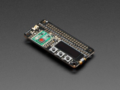 Adafruit RFM69HCW Transceiver Radio Bonnet - 433 MHz