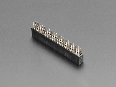 2x20 Socket Riser Header for Raspberry Pi HATs and Bonnets