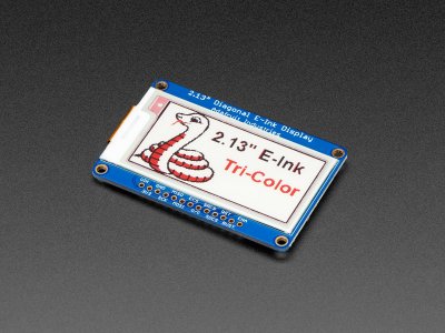 Adafruit 2.13" Tri-Color eInk / ePaper Display with SRAM