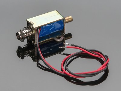 Small  Push-Pull Solenoid - 12VDC