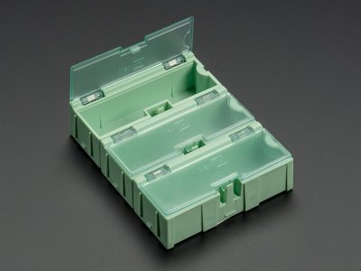 Small Modular Snap Boxes - SMD component storage - 3 pack