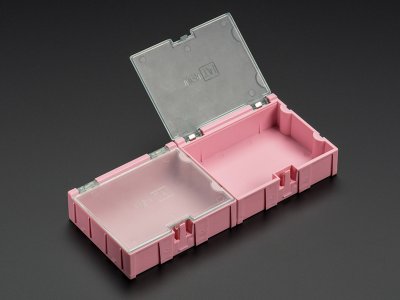 Medium Modular Snap Boxes - SMD component storage - 2 pack