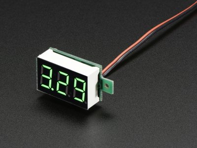 Mini 2-wire Volt Meter (3.2 - 30 VDC)