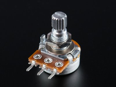 Panel Mount 10K potentiometer (Breadboard Friendly)