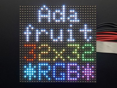 32x32 RGB LED Matrix Panel - 4mm Pitch