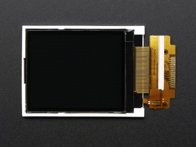 1.8" SPI TFT display, 160x128 18-bit color - ST7735R driver