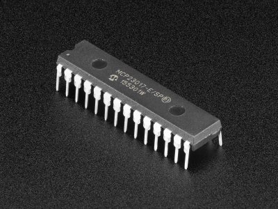 MCP23017 - i2c 16 input/output port expander