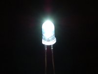 Super Bright White 5mm LED (25 pack)