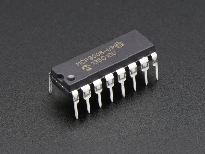 MCP3008 - 8-Channel 10-Bit ADC With SPI Interface