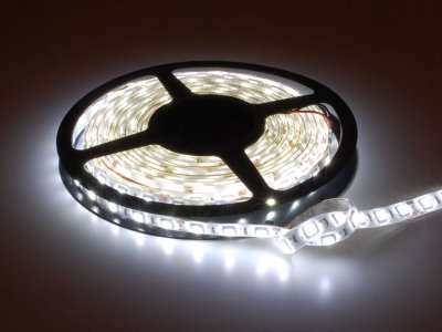 Cool White LED Weatherproof Flexi-Strip 60 LED