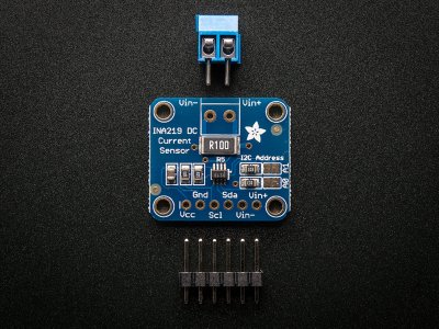 INA219  High Side DC Current Sensor Breakout - 26V +/-3.2A Max