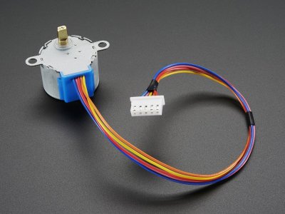 Small Reduction Stepper Motor - 12VDC 32-Step 1/16 Gearing