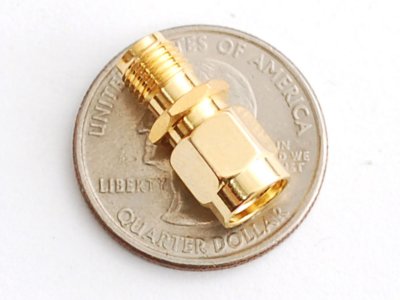 SMA Jack to RP-SMA Plug RF Adapter