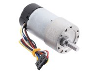 19:1 Metal Gearmotor 37Dx68L mm 12V with 64 CPR Encoder (Helical
