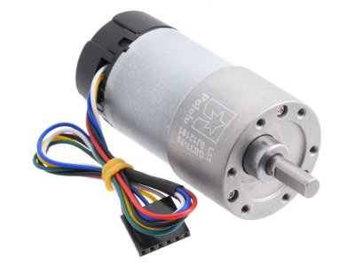 70:1 Metal Gearmotor 37Dx70L mm 12V with 64 CPR Encoder (Helical