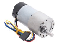 100:1 Metal Gearmotor 37Dx73L mm 12V with 64 CPR Encoder (Helica