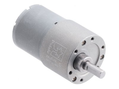 100:1 Metal Gearmotor 37Dx57L mm 12V (Helical Pinion)