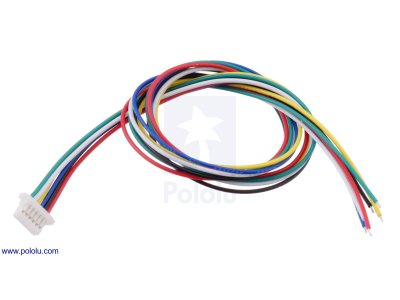 6-Pin Single-Ended Female JST SH-Style Cable 30cm