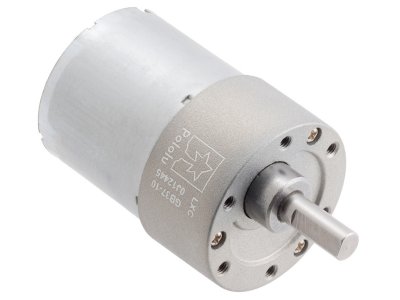 10:1 Metal Gearmotor 37Dx50L mm 12V (Helical Pinion)