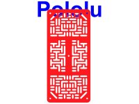Pololu RP5/Rover 5 Expansion Plate RRC07A (Narrow) Solid Red