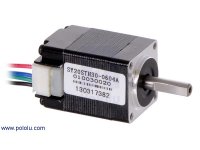 Stepper Motor: Bipolar, 200 Steps/Rev, 2030mm, 3.9V, 0.6 A/Phas