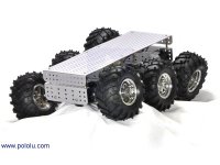 Dagu Wild Thumper 6WD All-Terrain Chassis, Silver, 75:1