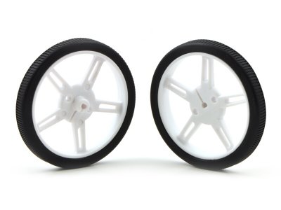 Pololu Wheel 60x8mm Pair - White