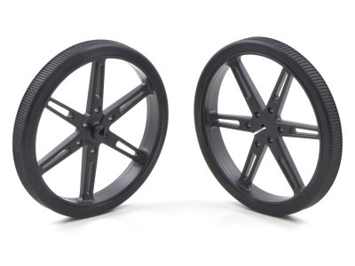 Pololu Wheel 80x10mm Pair - Black