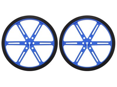 Pololu Wheel 9010mm Pair - Blue