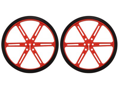Pololu Wheel 90x10mm Pair - Red
