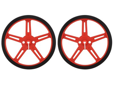 Pololu Wheel 70x8mm Pair - Red