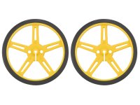 Pololu Wheel 70x8mm Pair - Yellow