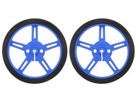 Pololu Wheel 60x8mm Pair - Blue