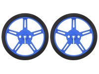 Pololu Wheel 60x8mm Pair - Blue