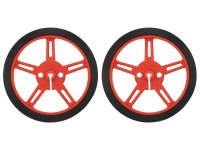 Pololu Wheel 60x8mm Pair - Red