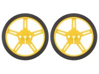 Pololu Wheel 60x8mm Pair - Yellow