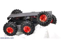 Dagu Wild Thumper 6WD All-Terrain Chassis, Black, 75:1